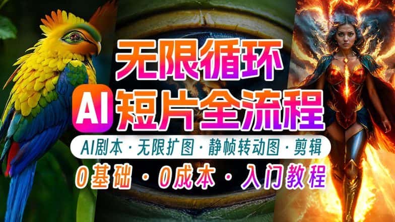 AI剪辑无限循环画面：新手轻松月入上万的秘技-优优云创
