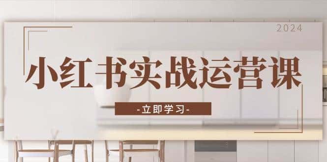 小红书实战运营课：从开通店铺到直播话术，打造爆款笔记与高效直播-优优云创