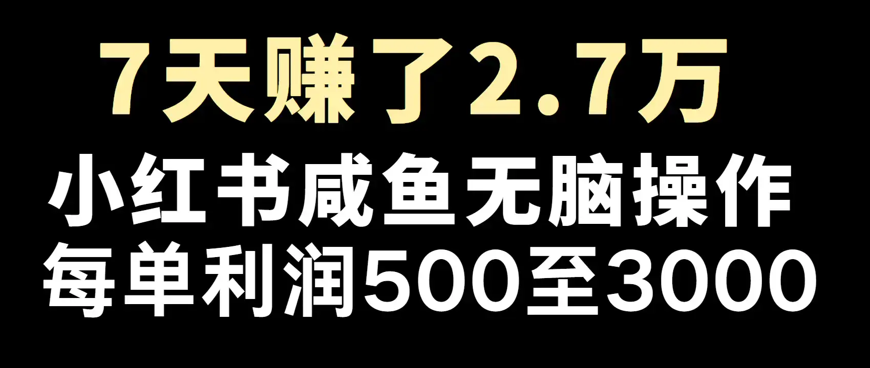 全网首发,7天赚了2.6万,2025利润超级高!-副业吧