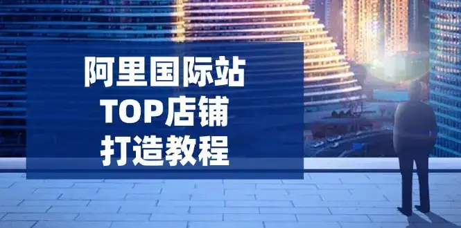 阿里国际站TOP店铺打造教程：涵盖平台到高阶，解决运营难题，提升询盘-优优云创