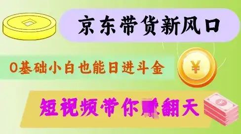 最新京东短视频带货代运营秘籍，轻松躺挣【揭秘】-优优云创