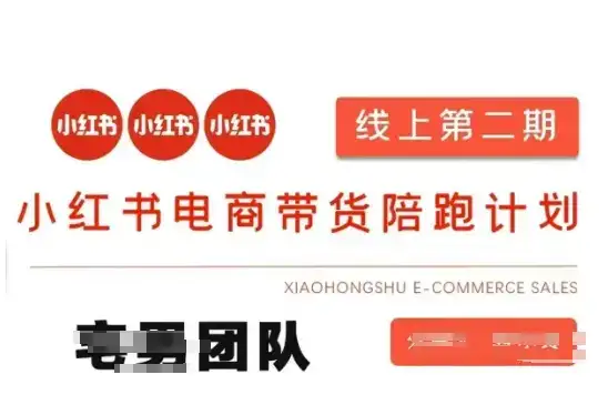 小红书电商带货课2期，月利润20个的小红书电商的有货源，无货源，虚拟产品，付费投流等整套玩法-优优云创