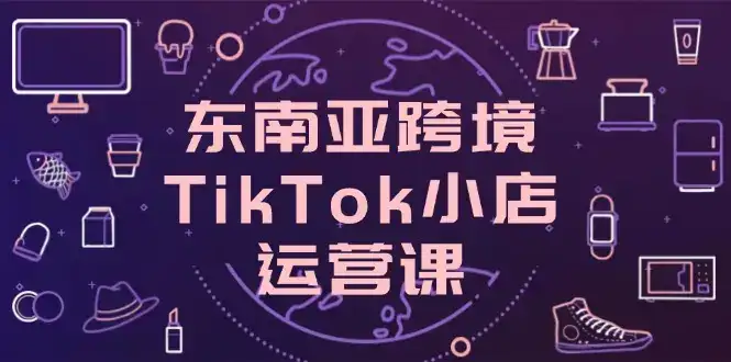 东南亚跨境TikTok小店运营课，掌握店铺设置与流量转化核心技巧-优优云创