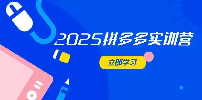 2025拼多多实训营：深度剖析运营关键，助力电商人快速提升-优优云创