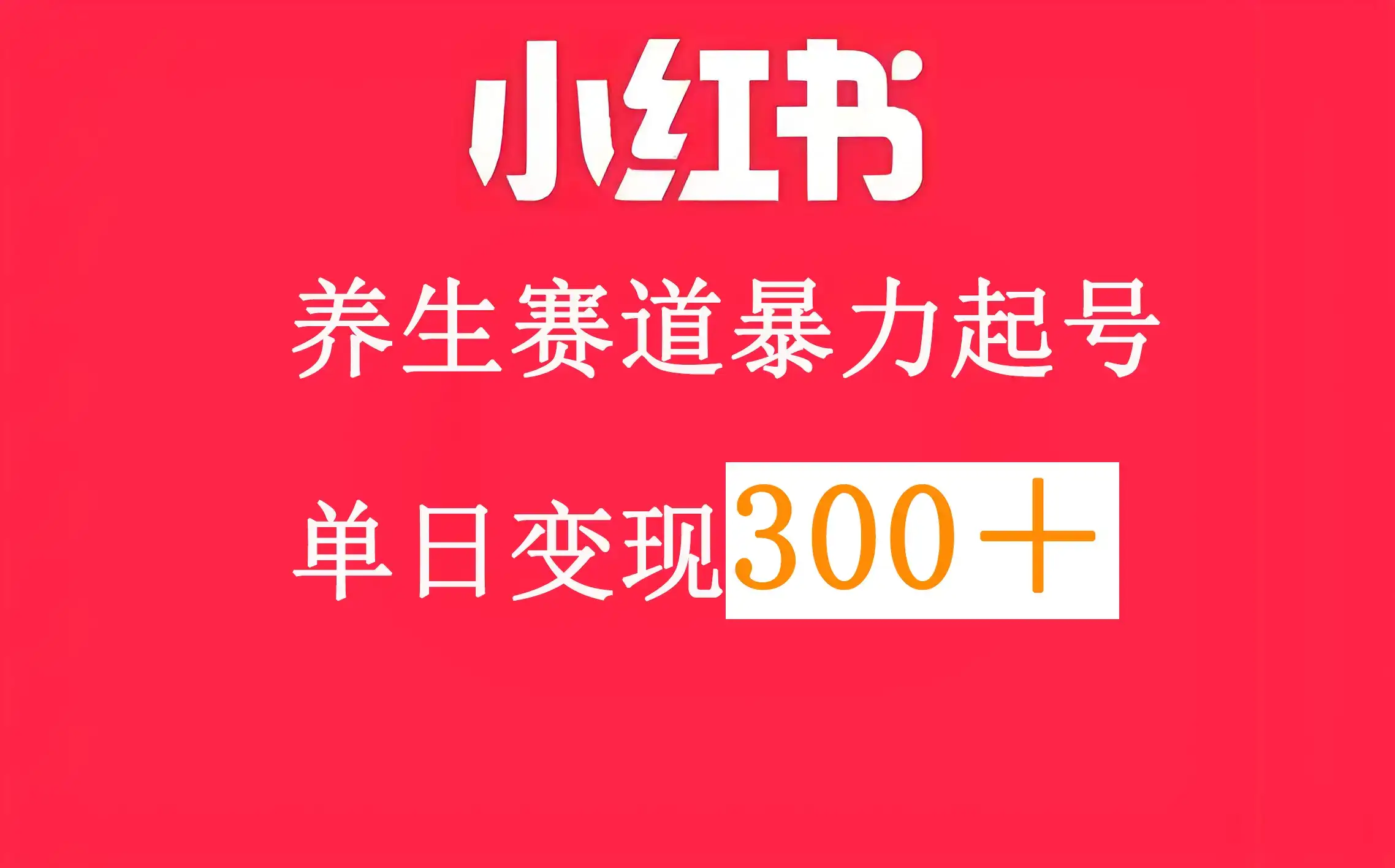 小红书养生赛道-优优云创