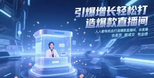 引爆增长轻松打造爆款直播间，​人人都有机会打造爆款直播间，会直播 会卖货 能成交 有业绩-优优云创