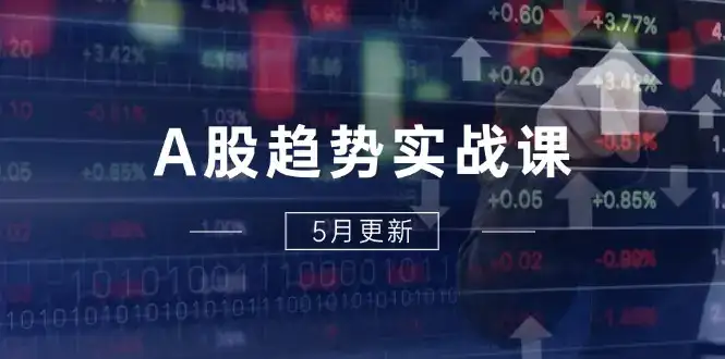 A股趋势实战课:主力动向+政策红利,2025全年策略5月更新-副业吧