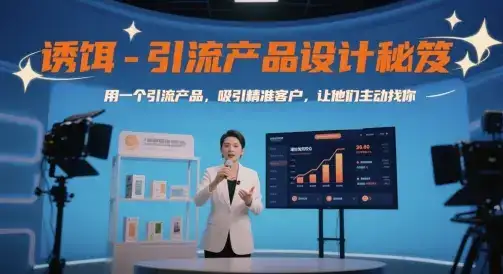 诱饵-引流产品设计秘笈,用一个引流产品,吸引精准客户,让他们主动找你-副业吧