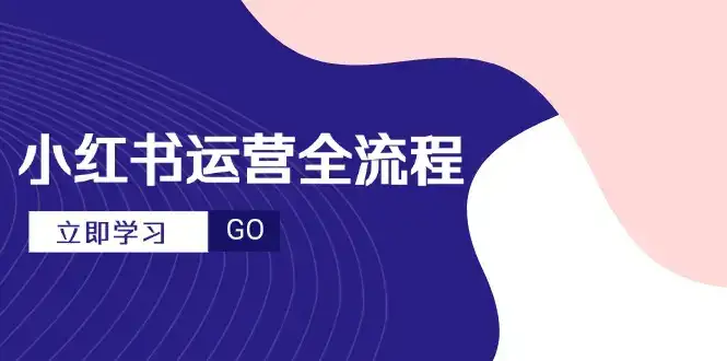 小红书运营全流程，爆款选题文案，视频制作技巧，进阶达人宝典-副业吧