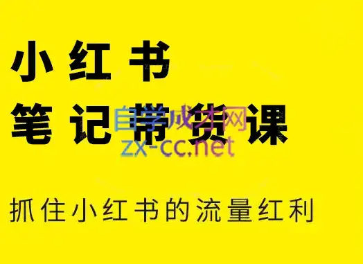 张宾·小红书笔记带货课(更新5月)-副业吧