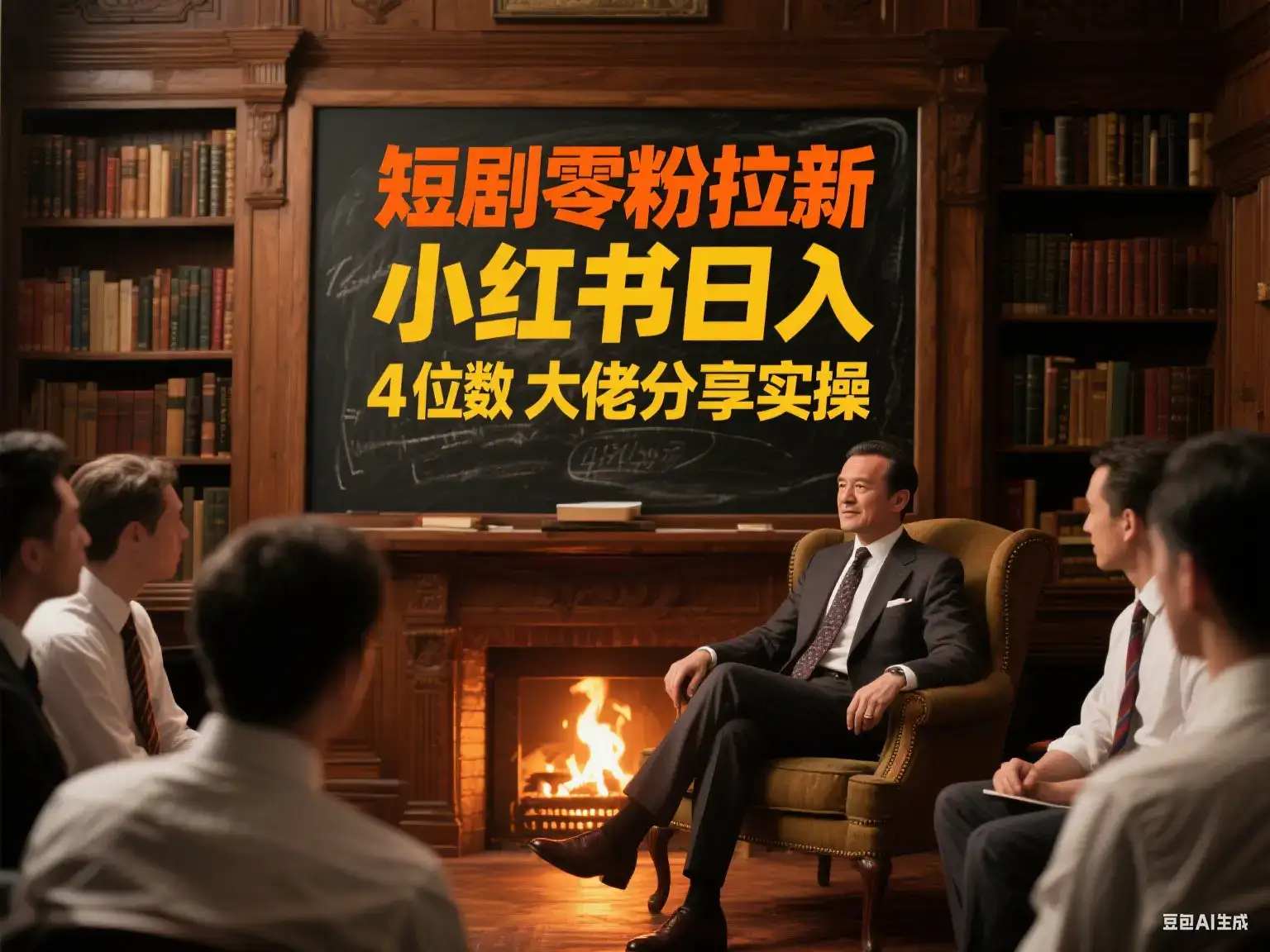 短剧零粉拉新 小红书日入4位数 大佬分享实操-优优云创