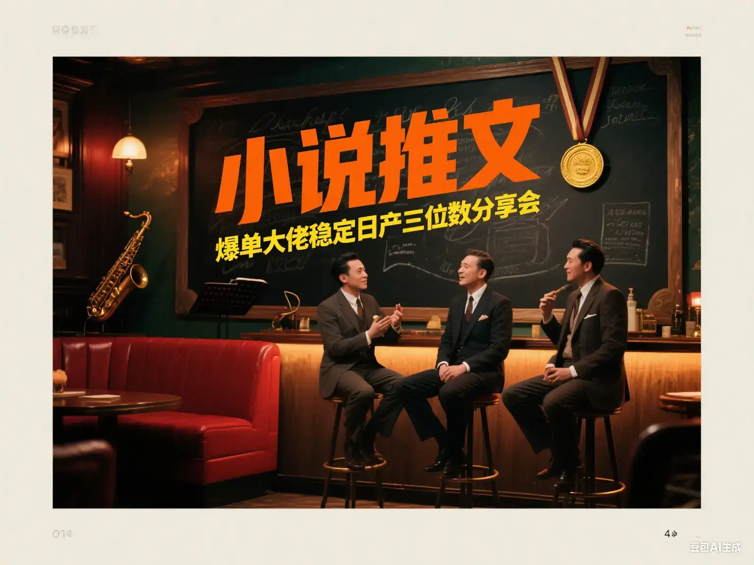 小说推文 爆单大佬稳定日产三位数分享会-优优云创