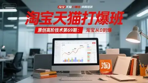 淘宝天猫打爆班原创高阶技术第69期：淘宝从0到爆-优优云创