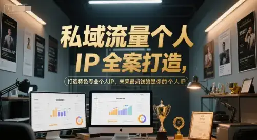 私域流量个人IP全案打造，打造特色专业个人IP，未来最值钱的是你的个人IP-优优云创