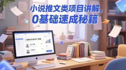小说推文类项目讲解，0 基础速成秘籍-优优云创
