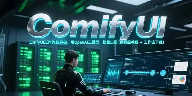 ComfyUI工作流新突破，用OpenAI三模型，批量出图(保姆级教程+工作流下载-优优云创
