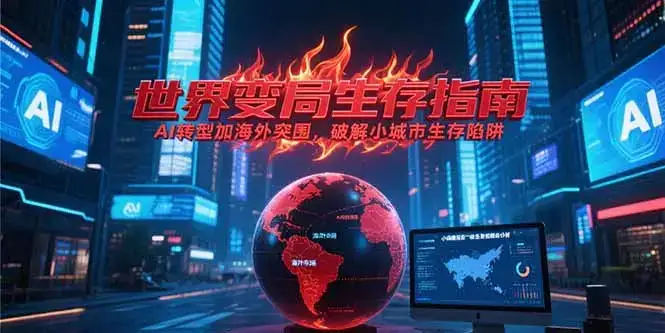 付费文章《世界变局生存指南，AI转型加海外突围，破解小城市生存陷阱》-副业吧