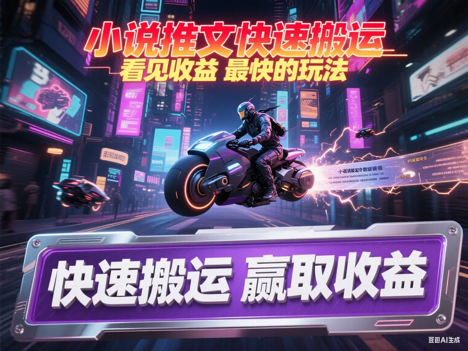 【精】小说推文快速搬运 —看见收益最快的玩法-优优云创