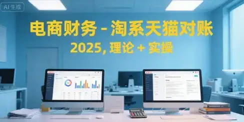 电商财务-淘系天猫对账2025，理论+实操-优优云创