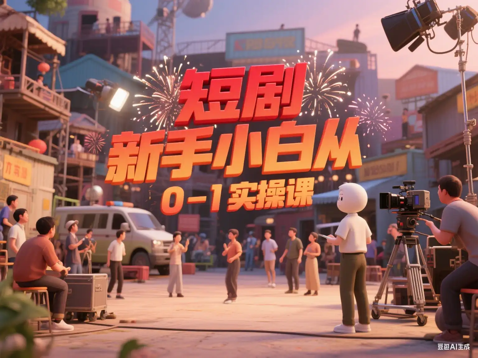 短剧 新手小白从0-1实操课-优优云创