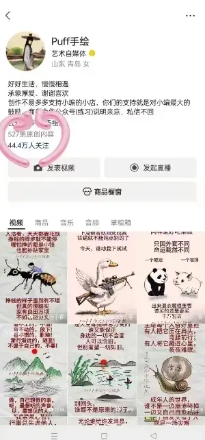 Puff手绘视频号分成项目，三天过分成计划，简单易上手，适合新手-创业猫