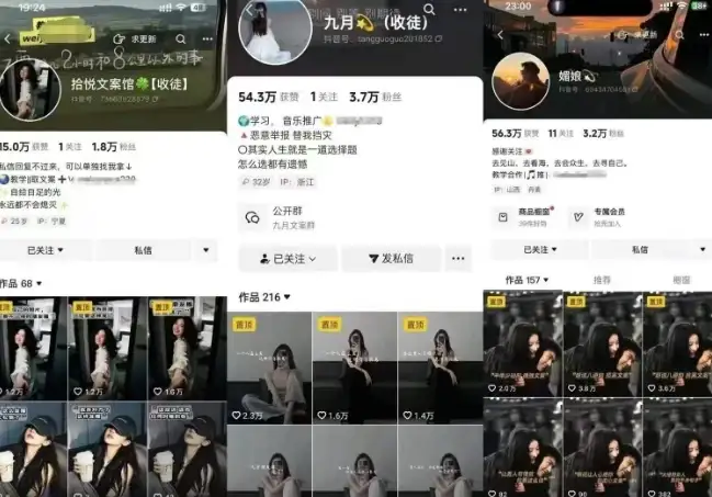 【精】抖音图文文案赛道新玩法，快速养号起号，广告收益分成+橱窗带货+教学收徒等-创业猫