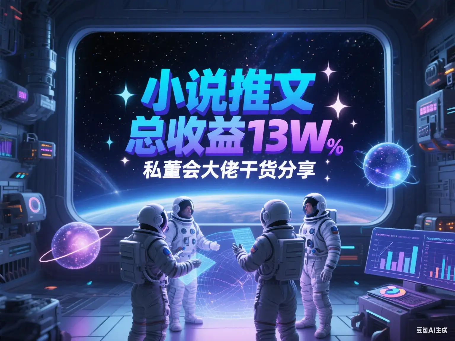 小说推文 总收益13W私董会大佬干货分享-副业吧