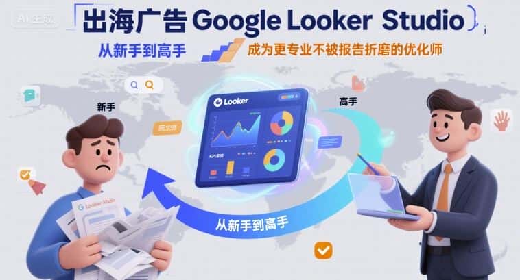 【精】出海广告Google Looker Studio从新手到高手，成为更专业不被报告折磨的优化师-优优云创网