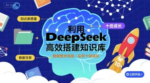 利用deepseek高效搭建知识库，实现十倍成长-优优云创
