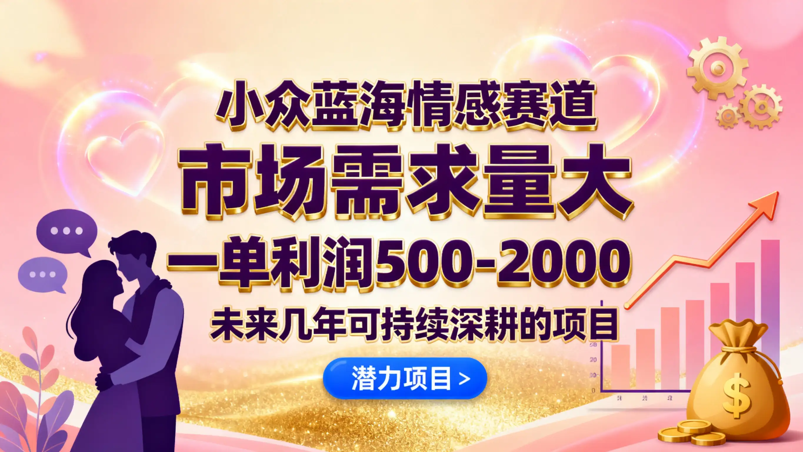 小众蓝海赛道，市场需求量大，一单利润500-2000，未来几年可持续深耕的项目-优优云创