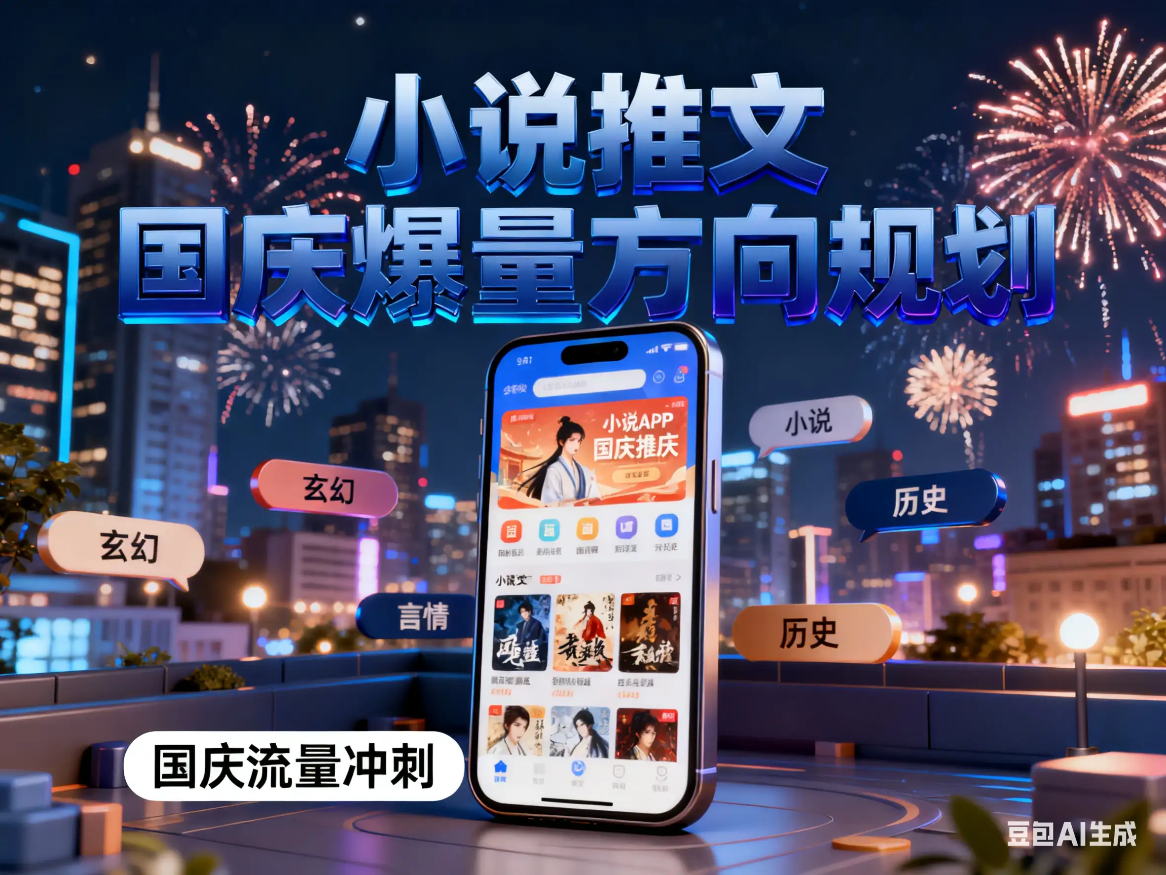 【精】小说推文 国庆爆量方向规划-优优云创