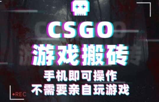 CSGO游戏挂G捡漏，单日扫货5张+，年底小高峰上车可吃肉，手机即可操作，兼职副业创业网创【揭秘】-副业吧