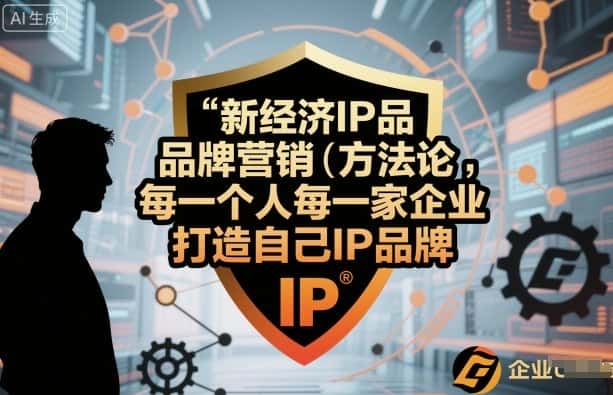 新经济IP品牌营销方法论，每一个人每一家企业都应该打造自己IP品牌-优优云创