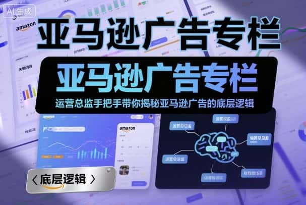 亚马逊广告专栏：运营总监手把手带你揭秘亚马逊广告的底层逻辑-优优云创