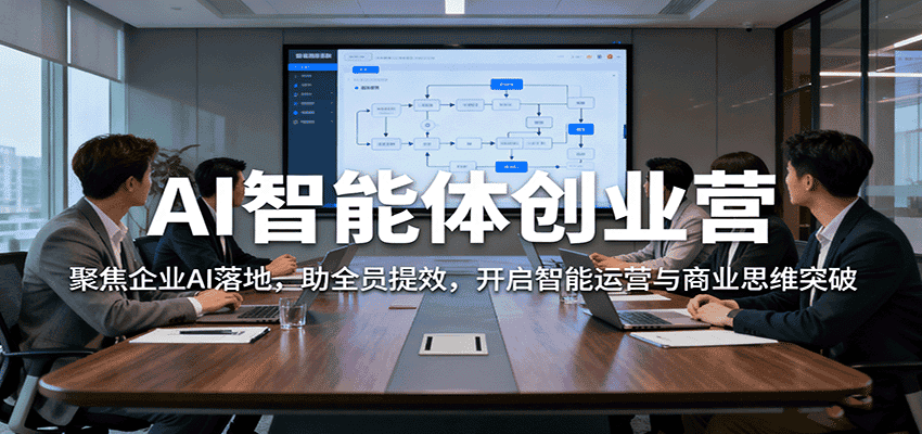 AI智能体创业营：聚焦企业AI落地，助全员提效，开启智能运营与商业思维突破-优优云创