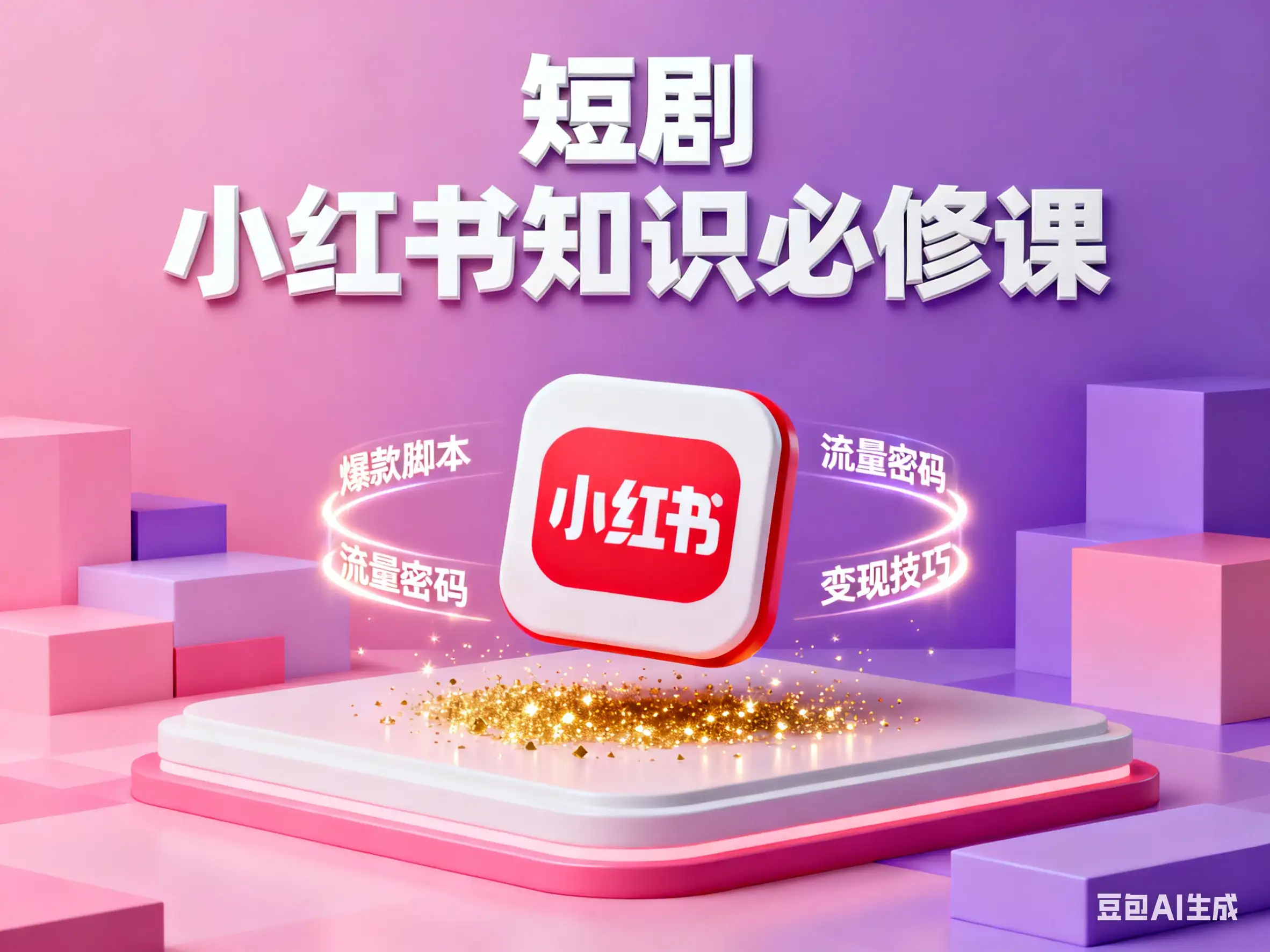 短剧 小红书知识必修课-副业吧