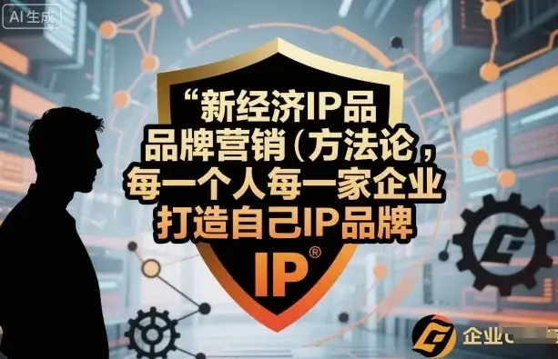 【精】新经济IP品牌营销方法论，每一个人每一家企业都应该打造自己IP品牌-副业吧