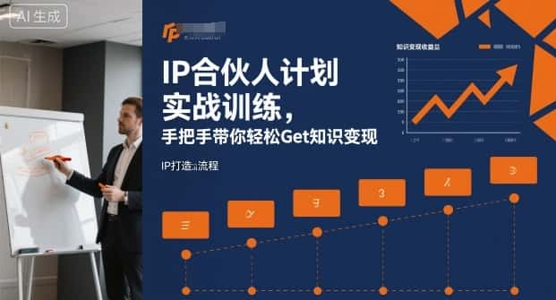 IP合伙人计划实战训练，手把手带你轻松Get知识变现-优优云创