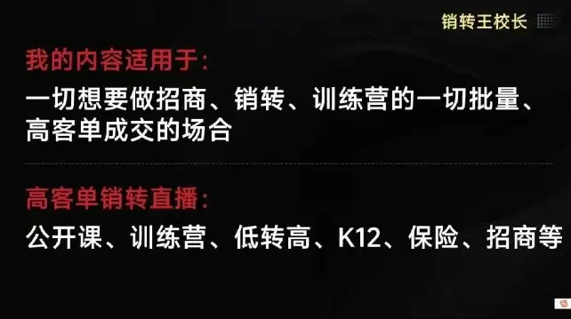 【精】销转王校长合集，销转课，把公开课做成印钞机，送王校长印钞机课-优优云创