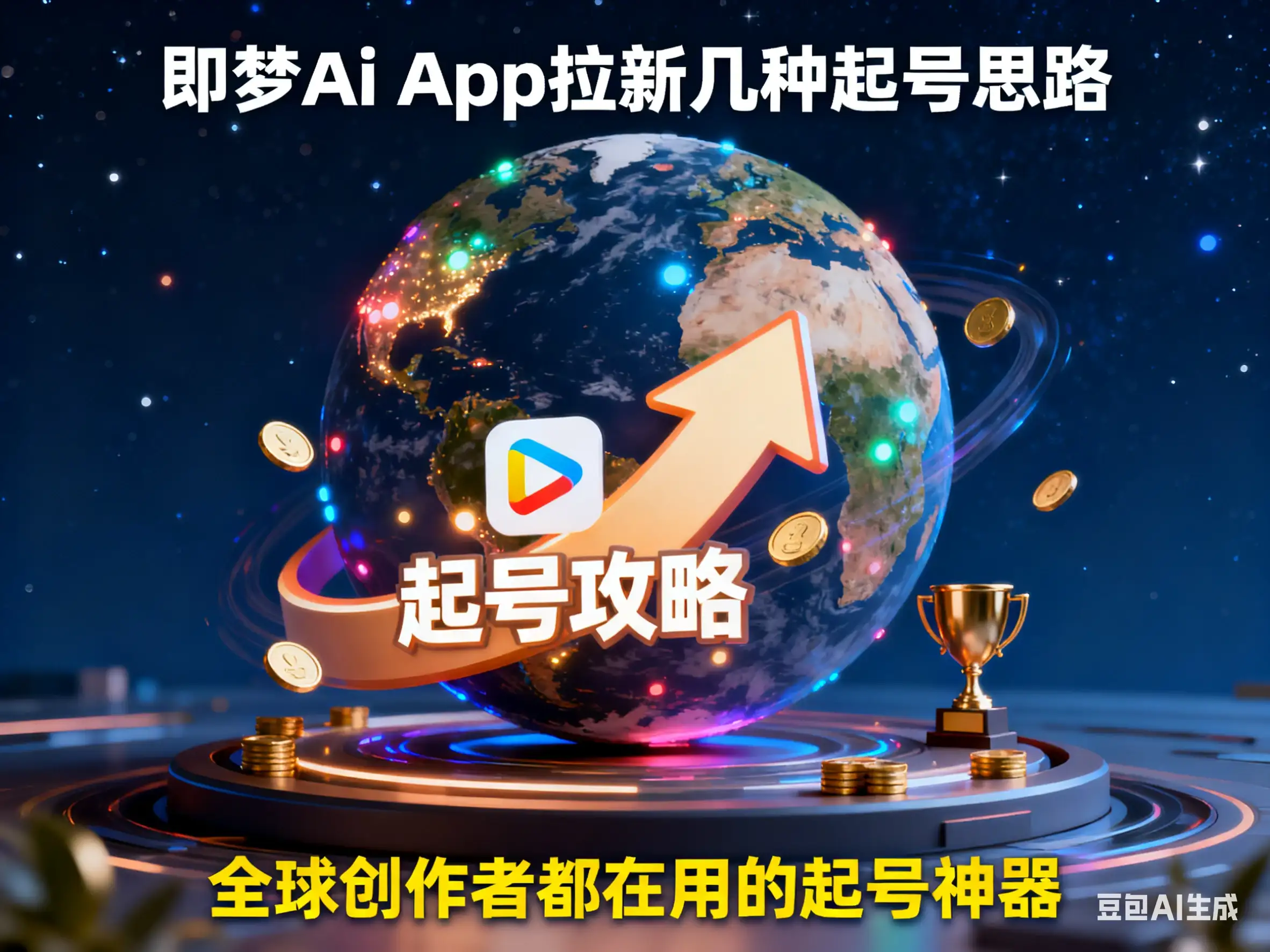即梦Ai  App拉新几种起号思路-优优云创