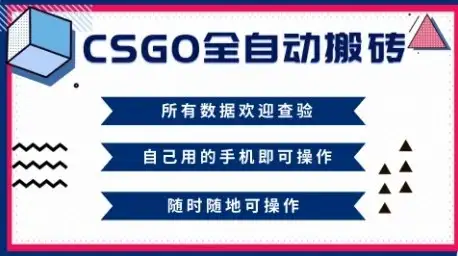 CSGO全自动搬砖，年底钱回家好项目，当天可拿到结果，新手小白轻松月入1W+【揭秘】-优优云创