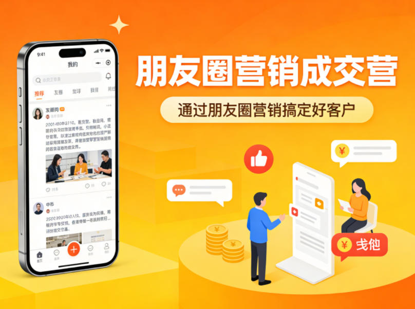朋友圈营销成交营,通过朋友圈营销来搞定好客户-优优云创