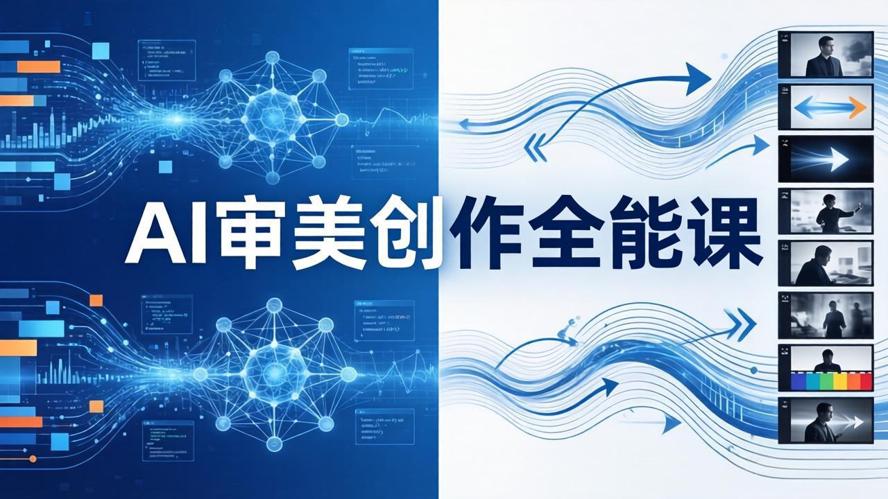 AI审美创作全能课：MJ+Seedance+模型训练+影视分镜+编剧，一站式掌握AI艺术创作-优优云创网