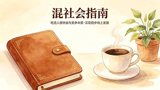 付费文章：混社会指南，吃透人情世故与竞争本质，实现稳步向上发展-优优云创网