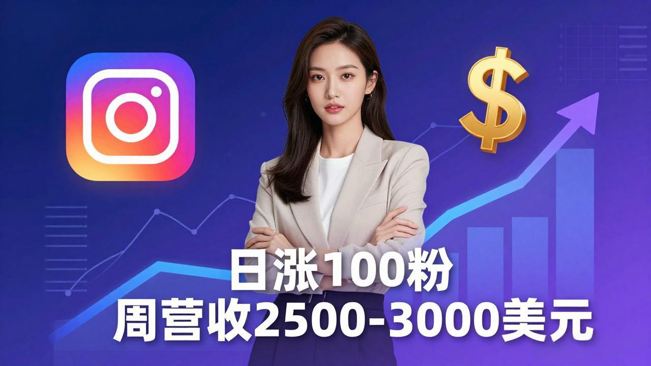想做数字产品？Sheri亲授：日涨100粉、每周2500至3000美元的营收，Instagram躺着赚-优优云创网