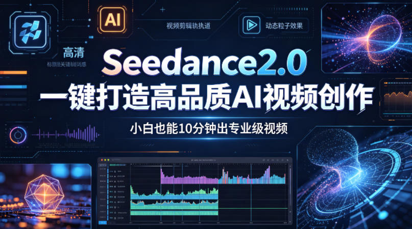 Seedance2.0一键打造高品质AI视频创作，小白也能10分钟出专业级视频-优优云创网