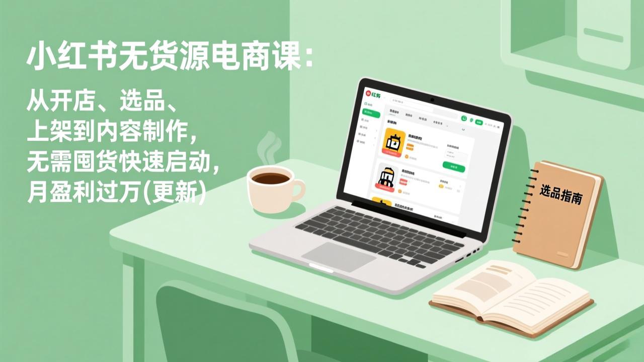 小红书无货源电商课(5月12更新-优优云创网