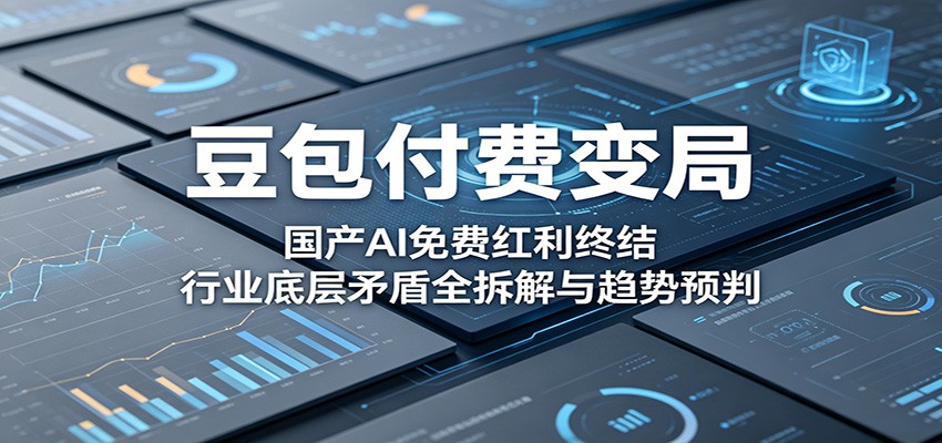 豆包付费变局：国产AI免费红利终结，行业底层矛盾全拆解与趋势预判-优优云创网