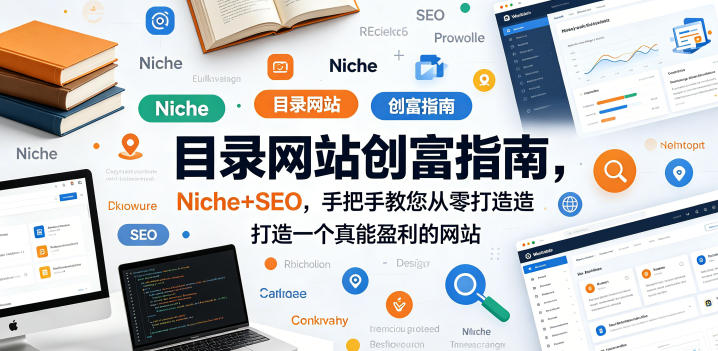 目录网站创富指南，Niche+SEO，手把手教您从零打造打造一个真能盈利的网站【原创双语字幕】-优优云创网