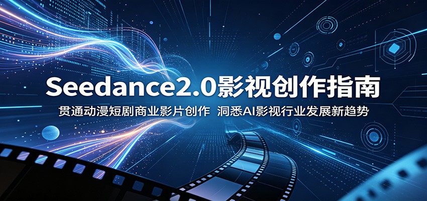 Seedance2.0影视创作指南：贯通动漫短剧商业影片创作，洞悉AI影视行业发展新趋势-优优云创网